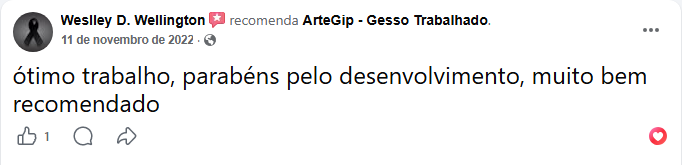 Avaliação de Weslley D. Wellington